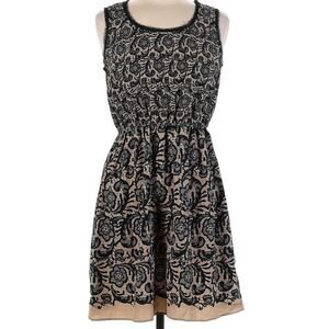 Rodarte for Target dress XS X Small Lightweight Lace Print Black Summer